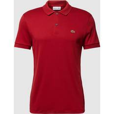 Lacoste Rød Tøj Lacoste Regular Fit Ultra Soft Cotton Jersey Polo Shirt Bordeaux