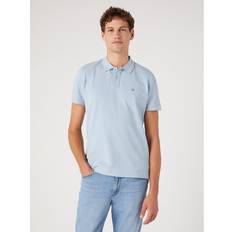 Wrangler Men Polo Shirts Wrangler Men's Polo Shirt, Blau Light