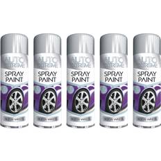 Rapide 5 X 250Ml Silver Alloy Wheel Spray Restorer Car Auto Satin