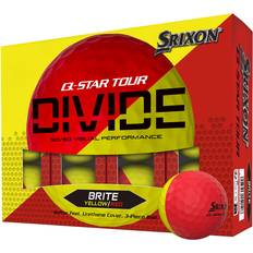 Srixon Q-Star Tour Divide 2 Yellow Red Pelotas de Golf