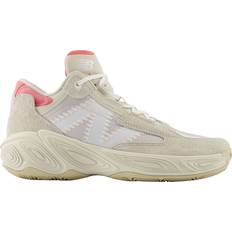 New Balance Laced Basketball Shoes New Balance Fresh Foam BB v2 - Moonbeam/Signal Pink