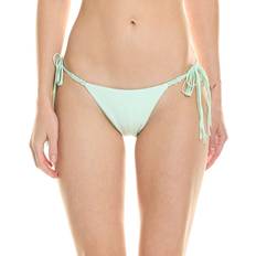 Polyester Bikini Bottoms Pq Swim Mila Tie Full Bikini Bottom - Blue Azura