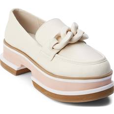 Vegan Loafers COCONUTS by Matisse Madison Platform Loafers Off White