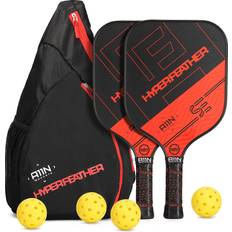 A11N Sports Pickleball Paddles Set of 2 8OZ