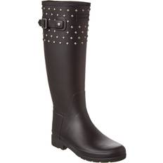 Suede - Women Rain Boots Hunter Refined Tall Studded Boot