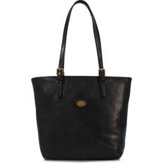 The Bridge Tragetaschen The Bridge Story Donna Leder-Shopper -04901501 Schwarz/Gold black