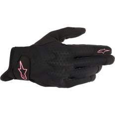 Pink Motorcykelhandsker Alpinestars MC-Handsker Stated Air Dame, Sort/Gul/Pink Dame