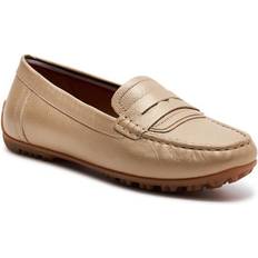 Donna - Oro Mocassini Geox Damen KOSMOPOLIS Grip Moccasin, LT Gold