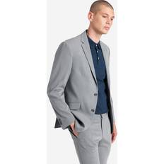 Jackets Kenneth Cole Reaction Men's Techni-Cole Suit Separate Slim-Fit Suit Jacket Light Grey