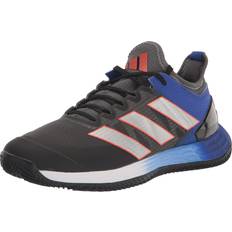 Adidas Suede Racket Sport Shoes Adidas Men's Adizero Ubersonic Tennis Shoes Clay Grey/Red