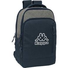 Laptop Backpack - Dark Navi Gray/Navy Blue