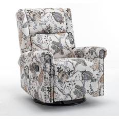 Green - Reclining Chairs Armchairs ClassicLiving Quantico 76cm Wide Manual Armchair