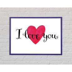 Brayden Studio I Love You Print