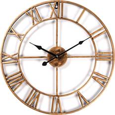 Bronze Wall Clocks Williston Forge Brailyn 42cm Silent Wall Clock