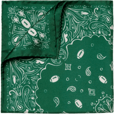 Homme - Vert Mouchoirs Etón Pochette verte bicolore À motifs cachemire