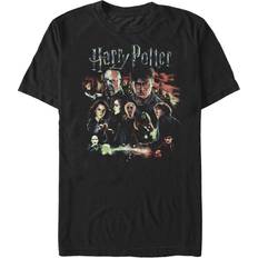 Fifth Sun Men's Hogwarts Club Short Sleeve Crew T-shirt Black