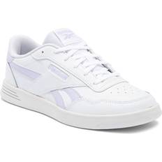 Reebok Women's Court Advance Sneaker, White/Lucid Lilac/Footwear White