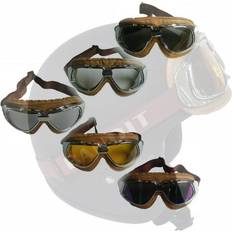 Bandit Motorcykeludstyr Bandit Classic Motorcycle Goggles - Black/Grey