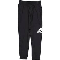 Pantaloni adidas Essentials Single Jersey Tapered Badge Sport Joggers - Black Male