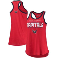 G-III Sports by Carl Banks Women's Red Washington Capitals Showdown Slub Racerback Top Red