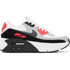 Nike Air Max 90 - Women Shoes NIKE Air Max 90 LV8 W - Summit White/Black/Wolf Grey/Smoke Grey