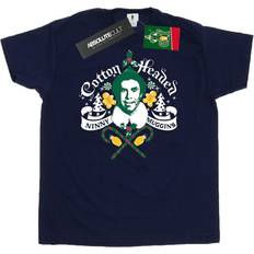 Elf Cotton Headed Ninny Muggins T-Shirt Navy