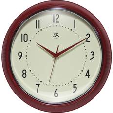 Clocks Infinity Instruments 15" Retro Round Wall Clock