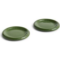 Hay Accessori da cucina Hay Barro Side Plate Set of 2 in Green 18pcs