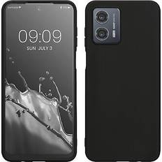 Kwmobile Hülle für motorola moto g53 5g handyhülle handy case cover smartphone backcover Schwarz matt 7,60 cm