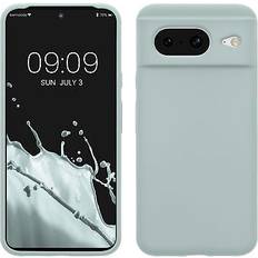 Kwmobile Hülle für google pixel 8 handyhülle handy case cover smartphone backcover schutz Cool Mint 7,30 cm