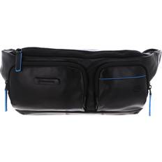 Piquadro Rfid Beskyttelse Sort Crossbody Lædertaske - Black