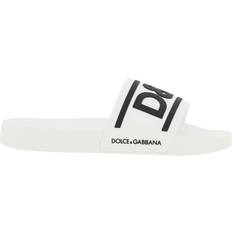 Dolce & Gabbana Sandalias Dolce & Gabbana Logo Rubber Slides