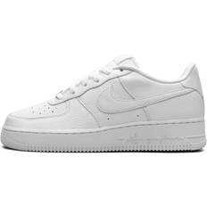 Nike Kids NOCTA X AIR FORCE LOW GS "CERTIFIED LOVER BOY" 6Y White White Cobalt Tint White