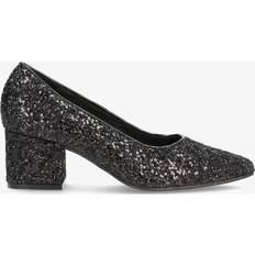 Shoedesign Copenhagen Sko Shoedesign Copenhagen Isabel Glitter Pumps Black