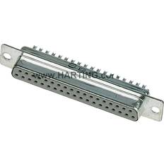 Harting D-SUB Pinliste 180 ° 50 Stk