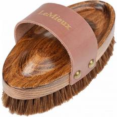 LeMieux Grooming & Care LeMieux Artisan Soft Speckled Brush Brown