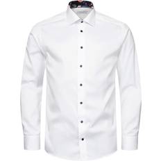 Eton Contemporary Fit Signature Twill-skjorta Skjortor Herr Vit