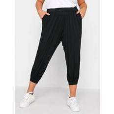 Yours Harem Joggers Black