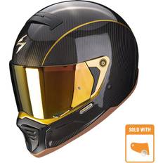 Scorpion Motorcycle Equipment Scorpion EXO-HX1 Se Black-Gold Full Face Helmet Black