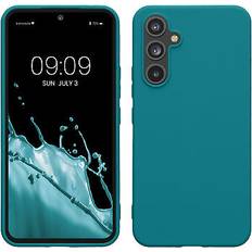 Kwmobile Hülle für samsung galaxy a54 5g handyhülle handy case cover smartphone backcover Petrol matt 7,80 cm