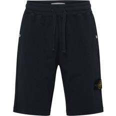 Shorts Stone Island Fleece shorts with logo patch v0020