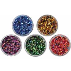 PlayBox PBX2470709 * Glass Beads Sticks 5 Colours 5 pcs x 190g