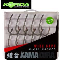 Fishing Equipment Korda Size 8 Barbed Wide Gape Hooks