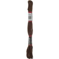 Dunelm Embroidery Thread Skein Dark Brown