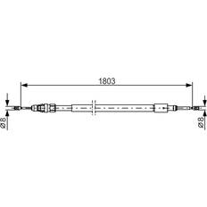 Bosch Handbremsseil C3 DS3 DS DS