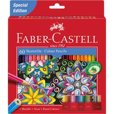 Faber-Castell Pack of 60 Colouring Pencils Set