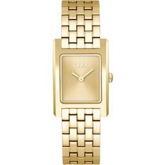Link-bracelet with gold-tone