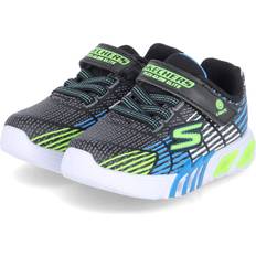 Synthetic Trainers Skechers Flex-Glow Elite Sneaker - Black/Lime