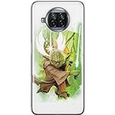 ERT GROUP mobiltelefonfodral för Xiaomi MI 10T LITE/REDMI NOTE 9 PRO 5G originalt och officiellt licensierat Star Wars mönster Yoda 005, fodral tillverkad av TPU-plast