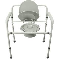 Health Vive Health Bariatric Bedside Commode Fits Over Standard Toilets